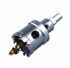 McJ Tools 42mm TCT Long Tungsten Carbide Tipped Hole Saw Set Heavy Duty