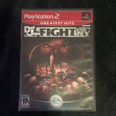 EA Games Def Jam: Fight for NY Greatest Hits PS2 Manual Included