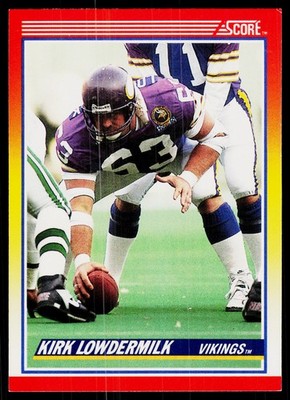 1990 Score #281 Kirk Lowdermilk