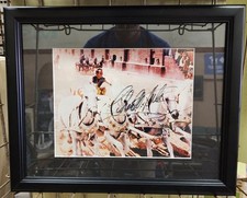 Charlton Heston Signed Ben Hur Chariot Photo