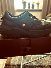 AIGNER Sneaker Low Top Schwarz Leder Logo Sch...