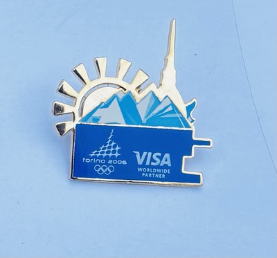 Winter Olympische Spiele 2006 Torino Turin Italien Pin Anstecker 