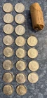 1964-P Kennedy Half Dollars 90% Silver $10 Face Value 20 Coin Roll (group 2)