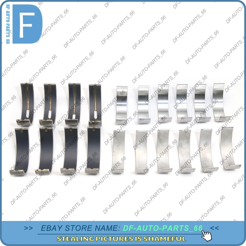 Crankshaft Main + Con Rod Bearings set For VW Porsche Audi A6 Q5 Q7 2.7 3.0 TDI - Image 2 of 4