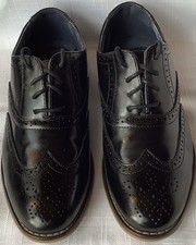 Bruno Marc Boy's Prince-Black K2 Classic Oxfords Wingtip Dress Shoes Size 2