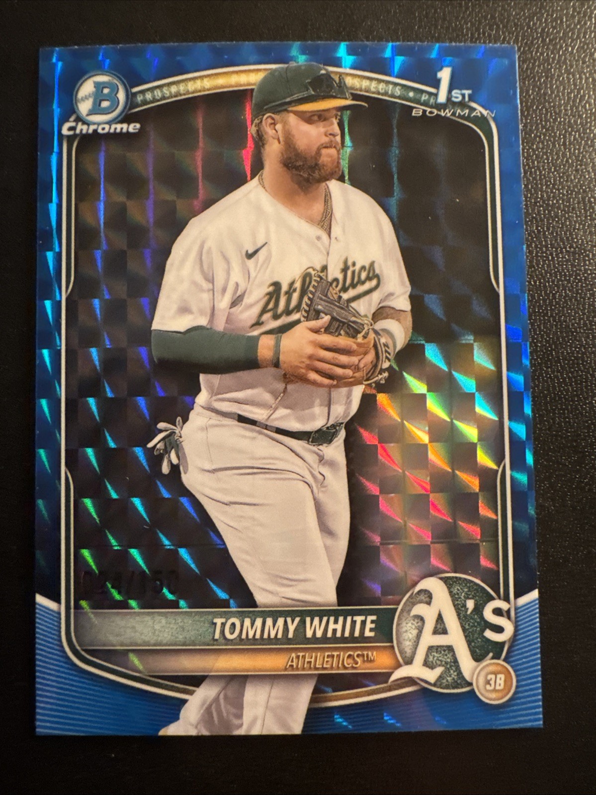 2025 Bowman Chrome - Prospects Tommy White #BCP-251 (RC) Blue /150