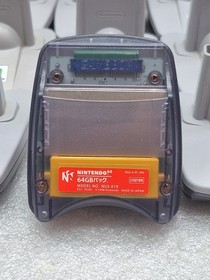 Nintendo 64 N64 Authentic Transfer Pak/Pack NUS-019 Gameboy Pokemon Game Adapter