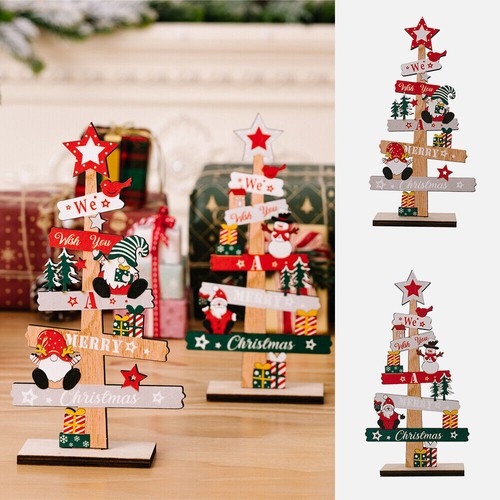 Christmas Wooden Sign Table Decoration Table Centerpiece Sign Desktop Ornament - Picture 11 of 13