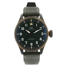 2026 IWC Big Pilot Bronze Green Dial 43mm Automatic Movement Mens Watch IW329702