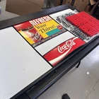 Vtg 49”x22” COCA-COLA Menu Board Sign Original #367 W/ Letters Numbers