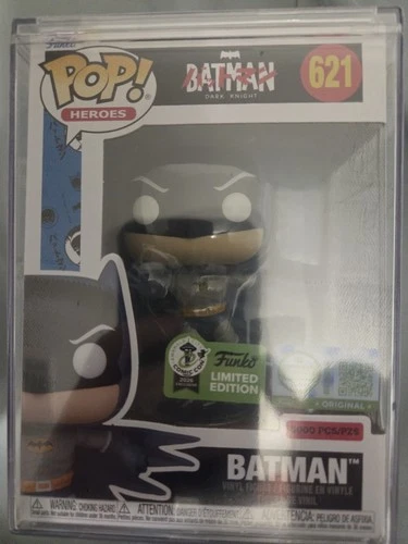 Funko Pop! Batman (Bat-Manga!) ECCC 2026 Sticker Exclusive LE 5000 In Hand