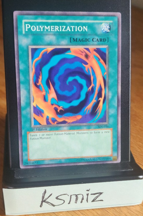 Polymerization SDJ-036 YuGiOh Starter Deck: Joey trading card — raw and PSA graded price guide