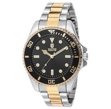 Invicta X Montres Prestige Men's Silver/Gold/Black Watch 42mm MPW-0083 New 