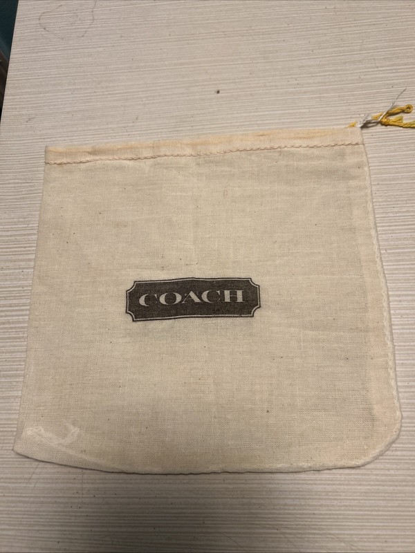 Small New Vintage Coach Dust Cover Bag 