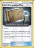 Pokémon TCG Fossil Excavation Map 107/131 - Forbidden Light (NM)