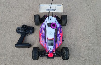 OFNA HOBAO HYPER 7 - 1/8 Nitro Buggy - Vintage - With Mods/Upgrades - Pre Owned