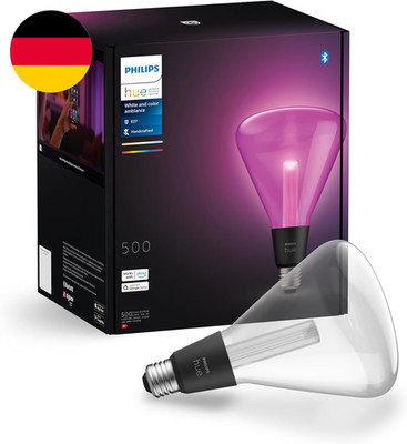 Philips Hue Lightguide Smarte Lampe, Edison Form, ST70, Weißes Und Farbiges Lich