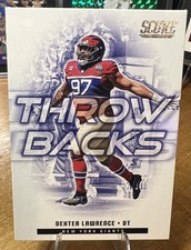 2025 Score - Throwbacks Dexter Lawrence New York Giants #16 NFL Card