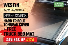 For Nissan Frontier 2023-2026 Westin Exp Truck Cap Storage Box Shelftable Kit