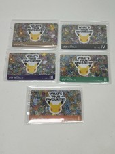 Pokemon 30 Year Anniversary Levels 1-5 EB Games Membership Cards