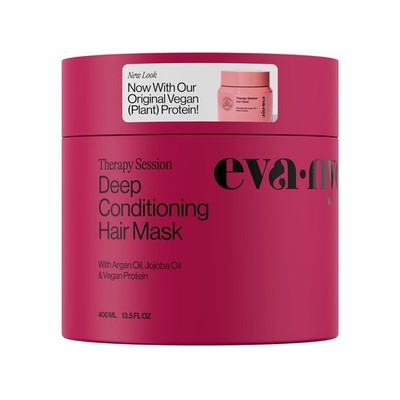 NEW Eva NYC Therapy Session Deep Conditioning Hair Mask Argan & Jojoba Oil Vegan