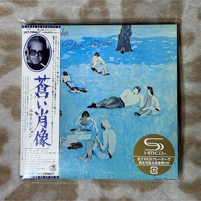 Elton John Blue Moves CD Japan UICY-78966/7 RARE JAPAN OBI CD Album