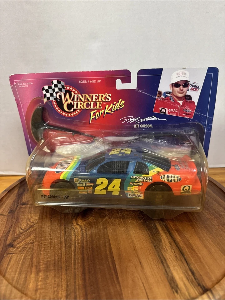 Vintage Winners Circle For Kids Jeff Gordon Rip Cord Car NEW - Image 3 of 4