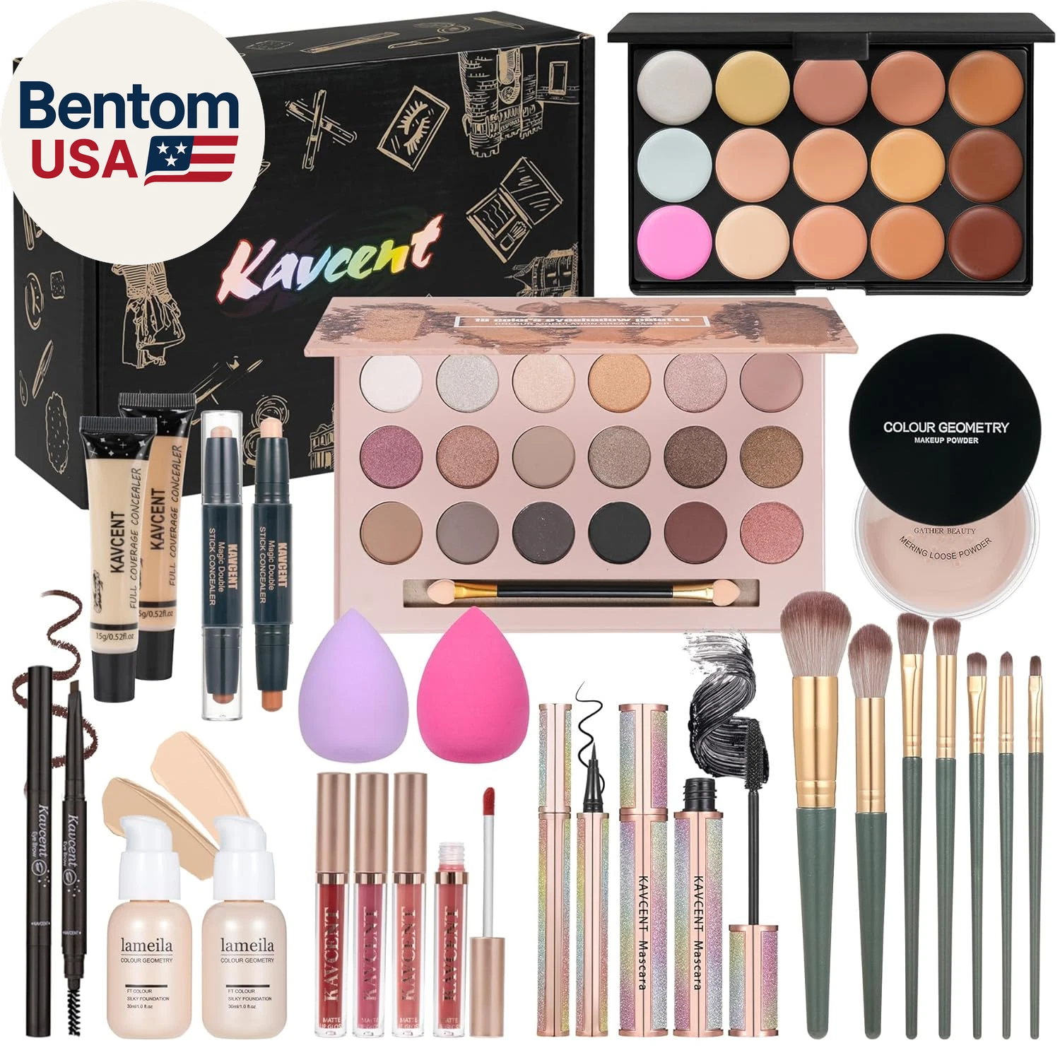 Makeup Kit Makeup Sets for Teens Makeup Kits for Women Teenagers Full Kit Make u
Opens in a new wind