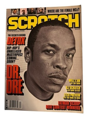 Scratch Magazine Sept Oct 2006  Dr. Dre Cover Hip Hop Rap Music DJ Scratch