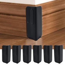 6 Pcs Right Angle Corner Protector,Furniture Edge Strips, for 6 Pieces Black