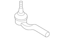 Genuine Mazda Outer Tie Rod Bp4l-32-280 Genuine Mazda Outer Tie Rod Bp4l-32-280