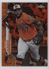 2020 Topps Chrome Orange Refractor 11/25 Hanser Alberto #79 sy5