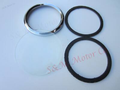 SMITHS MAGNETIC SPEEDO TACHO BEZEL RIM GLASS RUBBER REPAIR KIT