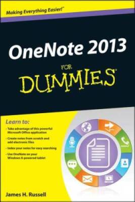 OneNote 2013 For Dummies - Paperback By Russell, James H. - VERY GOOD