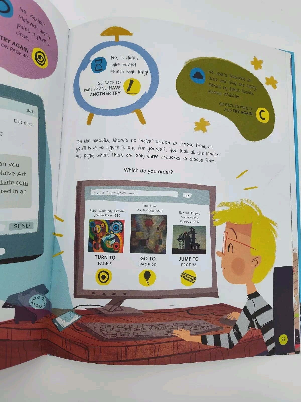 ✅Modern Art Mayhem Book 2016 Hodge Susie Famous Artists 1st Teaching 🎭🖼️📘👀📸