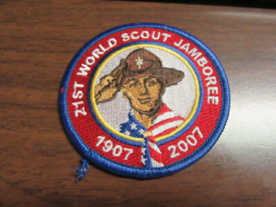 2007 World Jamboree US Contingent Patch     c2