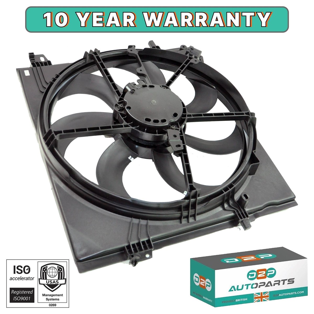 ENGINE RADIATOR COOLING FAN 214814EA0A FOR NISSAN X-TRAIL T32