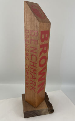 Beer Tap Handle Benchmark Brewing Brown Beer Tap Handle Man Cave Lot A
