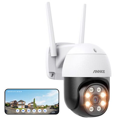 ANNKE 4MP Wireless PTZ Security IP Camera Auto Tracking 2-Way
