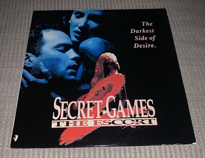 Secret Games 2 The Escort (Laserdisc) AMY ROCHELLE MARIE LEROUX VERY SEXY FILM! 