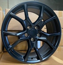 19x8 5x114.3 5x4.5 Black Rims Wheels Fits Honda Civic Si Accord Touring Set 4