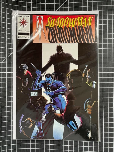 VALIANT SHADOWMAN #8 1ST MASTER DARQUE 