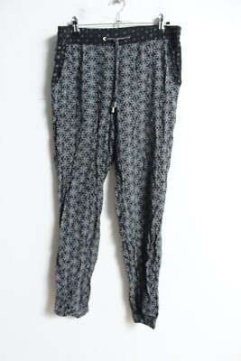 New Look Damen Haremshose gemustert - Größe 6 (c21)
