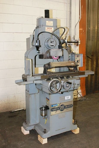 6" W 18" L Parker-Majestic Open Column SURFACE GRINDER, MULTI-SPEED Spdl, SINE E