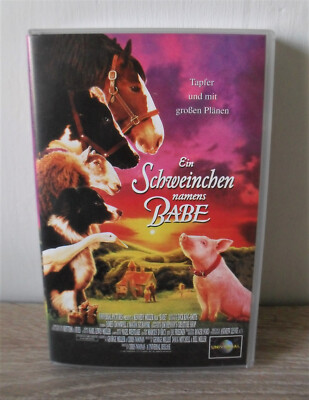 VHS, Disney Film, Ein Schweinchen namens Babe, topp Zustand, Videokassette
