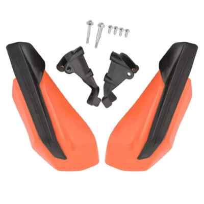 Orange KTM motorcycle gauntlet universal gauntlet handle all-terrain bike