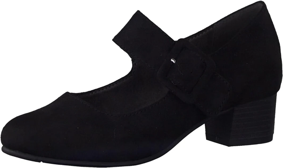 Jana Women s 8 22361 41 Comfort Heel Pumps Shoes Black eBay
