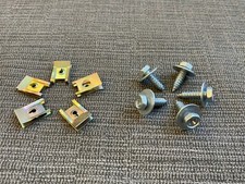 PORSCHE UNDERTRAY SCREWS ENGINE SPLASH GUARD UNDER COVER CAR BUMPER FENDER CLIPS