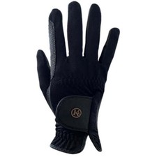 KK Mesh Equestrian Black Gloves NEW