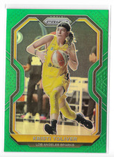 2021 Prizm WNBA Green Prizm #56 Kristi Toliver Los Angeles Sparks Maryland